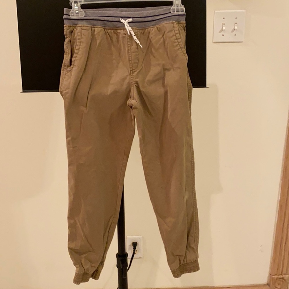 Boys Khaki Joggers